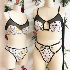 Xo bra Lingerie Sewing Pattern PDF Instant Download Evie la Lùve image 6