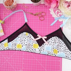 Xo bra Lingerie Sewing Pattern PDF Instant Download Evie la Lùve image 2