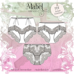 Mabel Culotte Patron de Couture PDF Téléchargement Instantané - Evie La Lùve
