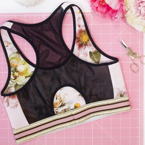Mighty Sports Bra Sewing Pattern PDF Instant Download Evie la Luve image 3