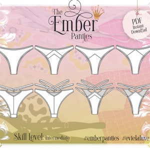 Bra Sewing Lingerie Pattern PDF Helle Sizes: 75AA / 75A / 75B / 75C -   Ireland