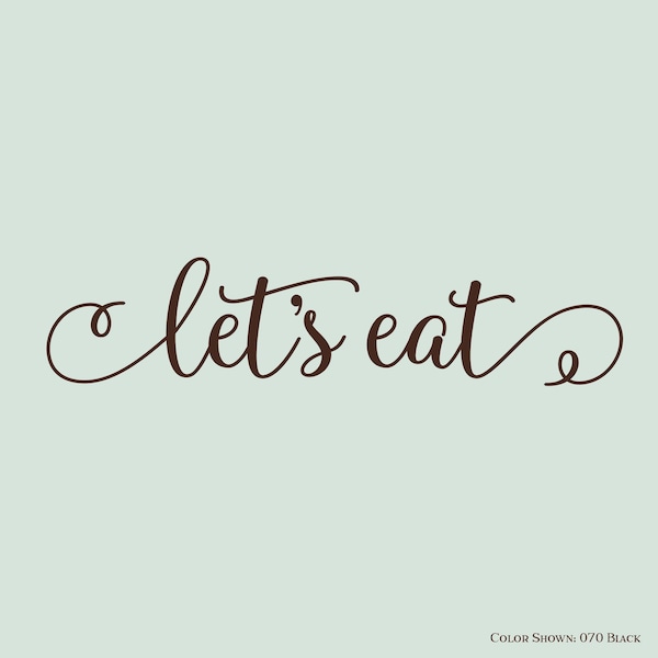 Kitchen Wall Decal - Etsy