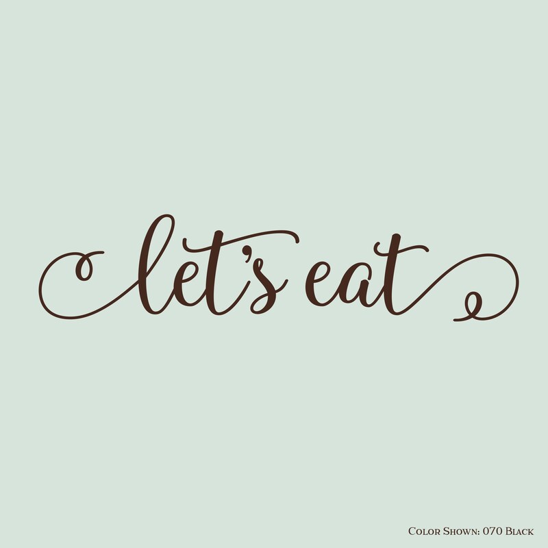 Kitchen Wall Decal - Etsy