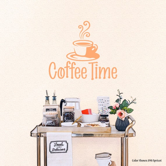 SNACKS KITCHEN WALL ART STICKER DECAL CAFE RESTAURANT DRINK MUGS c19