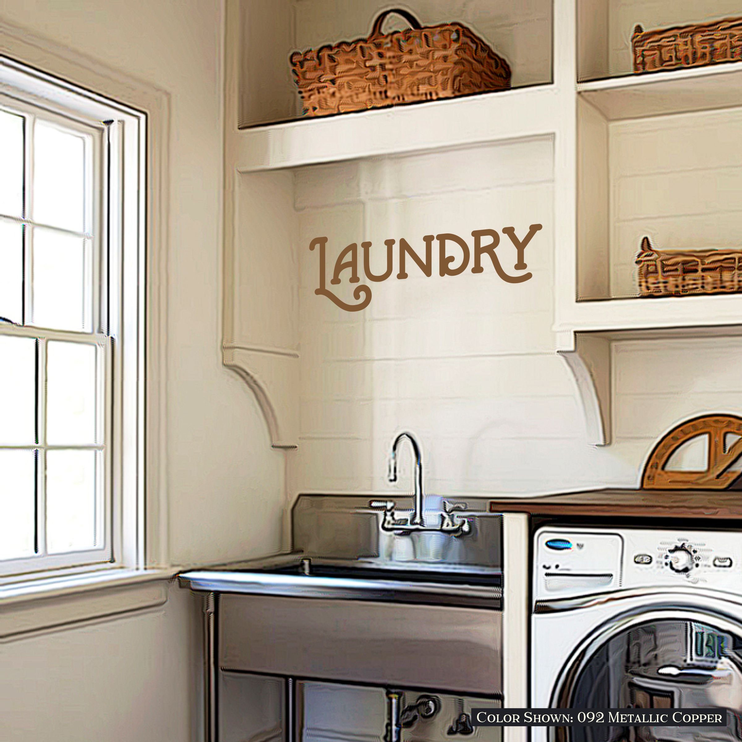 Laundry,vinyl Wall Decals,laundry Room Decals,vinyl Wall Quotes ...