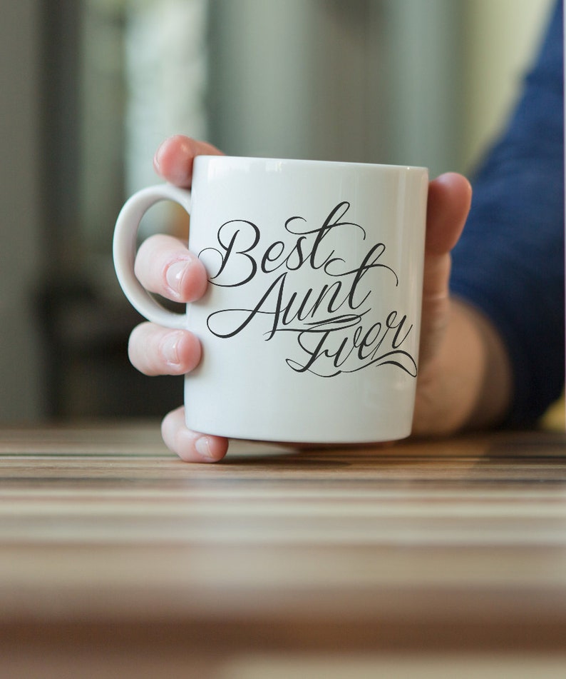 Best Aunt Ever Mug Pregnancy Reveal Gift Ideas for Aunts auntie Mug for