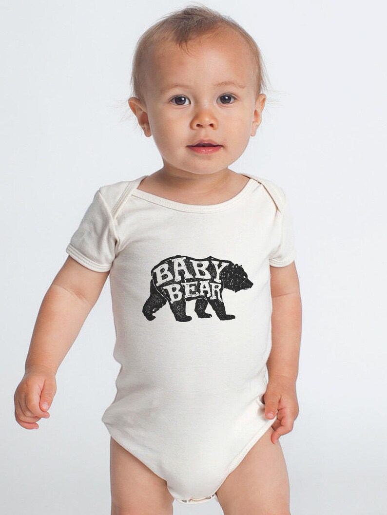 Baby Bear Bodysuit Onepiece Short Sleeve Playsuit Romper Newborn Gift