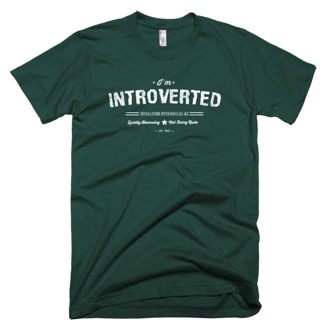I'm an Introvert Shirt, Tee for Introverts, Introverted Tshirt, Shy Guy Gift, Introverts Unite