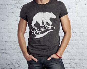 Fathers gift, Papa bear shirt, Papa bear t shirt, Gift for father, Dad to be, New dad Father's day gift, dad t-shirt gift for dads, papabear