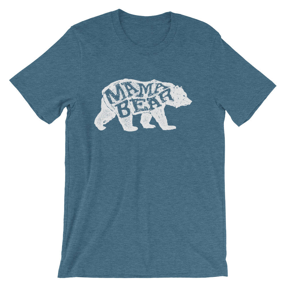 Mama Bear Shirt Unisex Loose Fit Ladies Mamabear T-shirt - Etsy