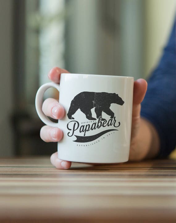 Papa bear mug, papa bear, dad mug, fathers day gift, gift for dad, dad gift, Papa Bear Gift, New Dad Gift, Dad To Be, First Time Dad