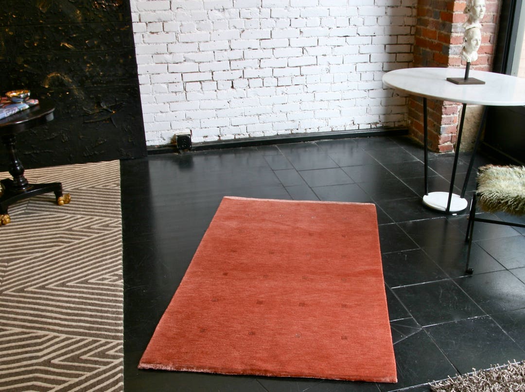 Nepalese Handknotted Rug by Tibetan Weavers Contemporary Etsy