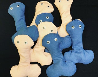 Custom Penis Bean Bags! Great for Corn Hole Lawn Game at Baby Shower, Bachelorette, Gay, Adult Theme Party (set of 8)