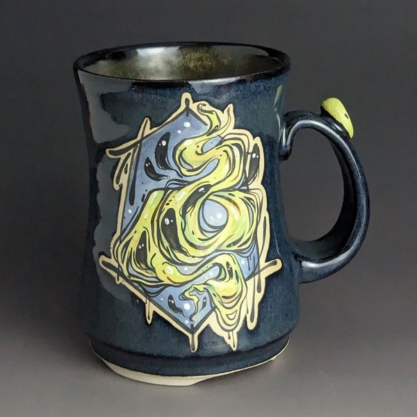 20oz Ectoplasm A Handmade Pottery Mug