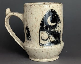 14oz Moon Window A Handmade Pottery Mug