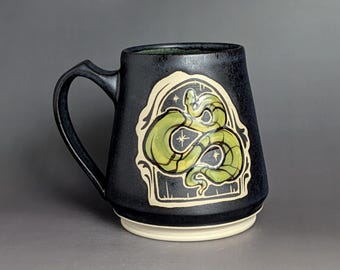 15oz Snake C Handmade Pottery Mug