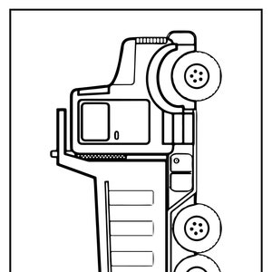 Truck Coloring Pages
