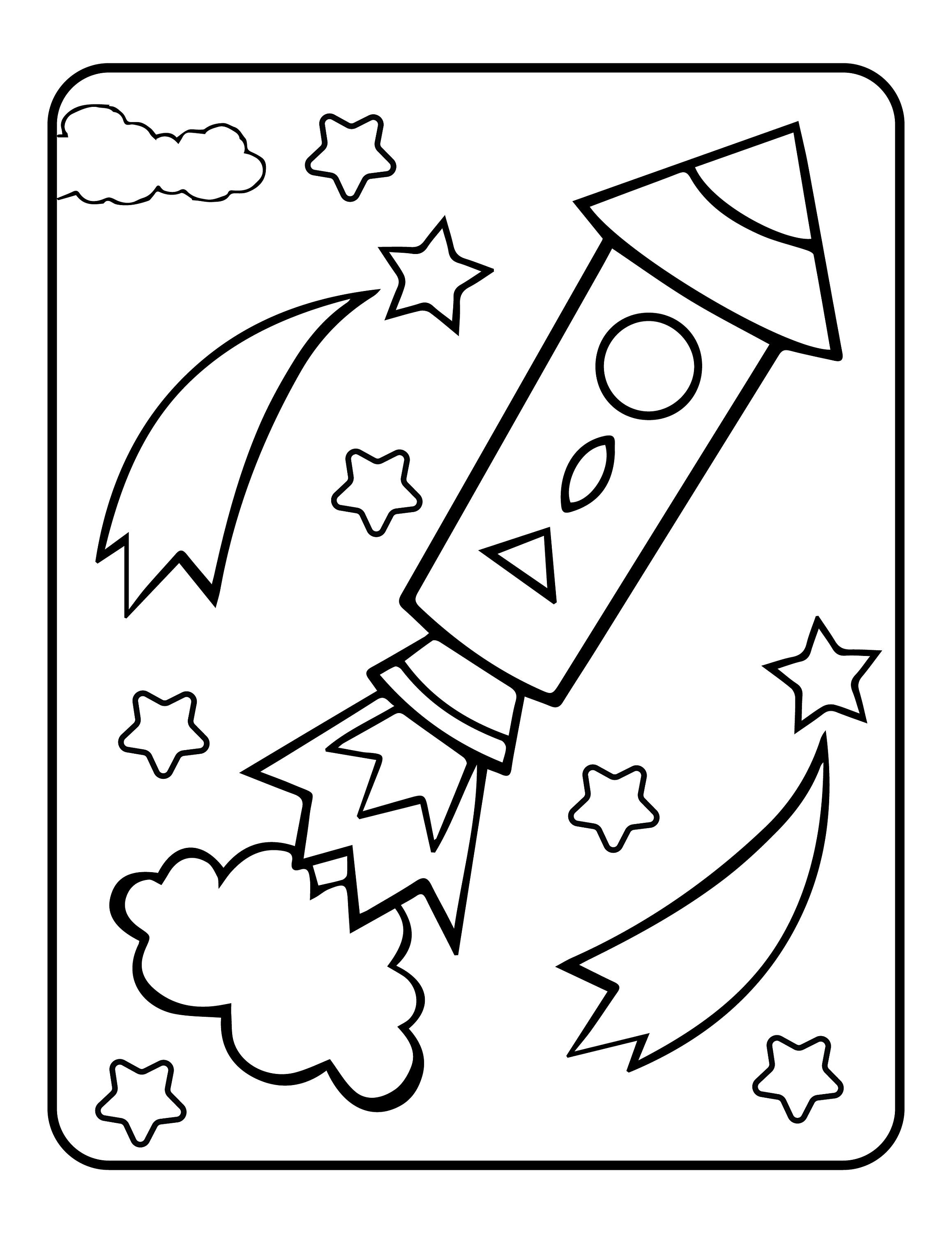 Outer Space Coloring Set – Magpies Nashville