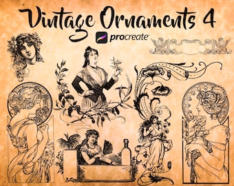 70 Procréer des ornements vintage, Timbres de procréation antiques, Procréer des éphémères vintage, Timbres de cadres anciens