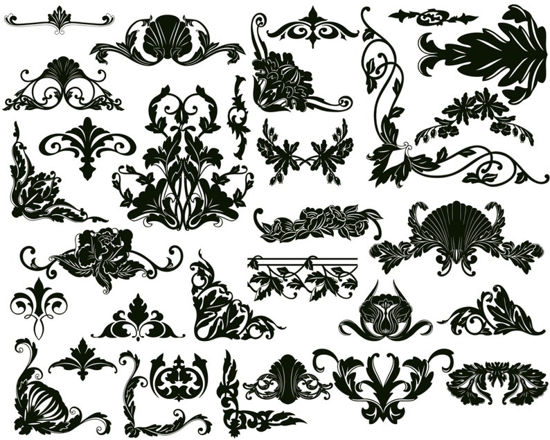 175 Procreate Ornaments Procreate Brushes Stencil Tattoo Etsy