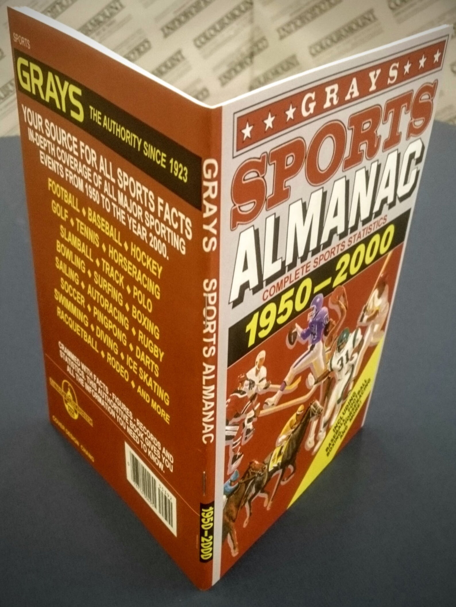 GRAYS SPORTS ALMANAC From 'back to the Future 2' / Movie Prop Replica
