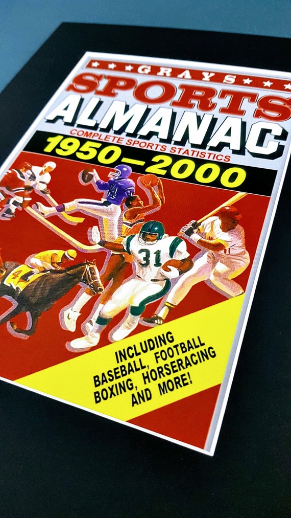 Back to the Future Sports Almanac POSTER