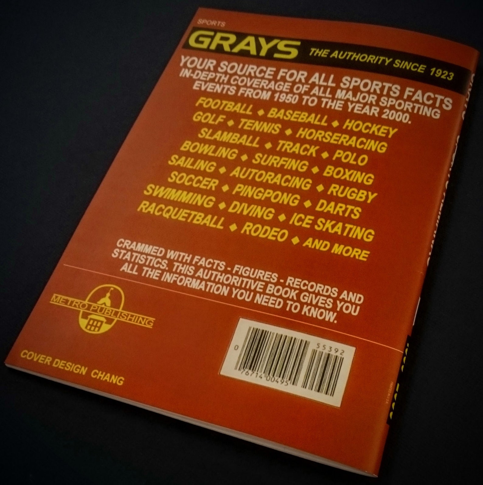 GRAYS SPORTS ALMANAC From 'back to the Future 2' / Movie Prop Replica