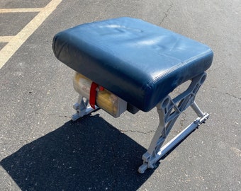 Former Delta Airlines B747 passenger seat ottoman