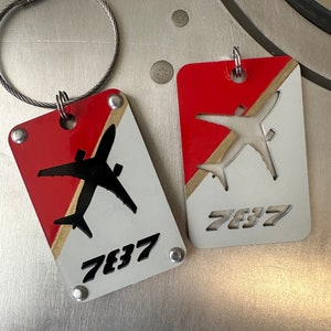 Boeing 787 special livery luggage tags