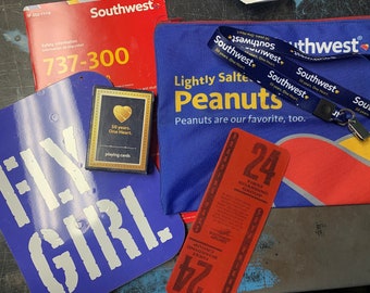 SWA “Fly Girl” B737 6pc Bundle