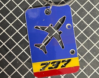 Boeing 737 Luggage Tag