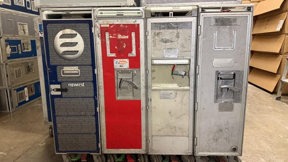 Branded Airlines  Half Sized Atlas Standard Drink Galley Cart choose Newrest My travel, Ethiopian