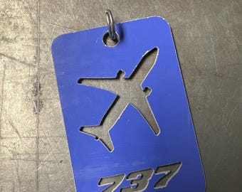 Southwest Airlines B737 Classic Fuselage luggage tag