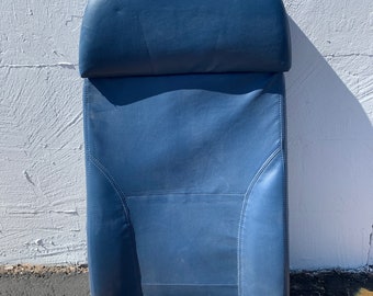 Retired Delta passenger seat back