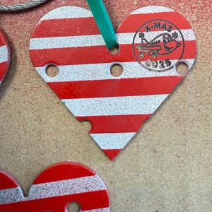 Southwest Airlines B737 heart X-MAS 2025 keychain or ornament image 3