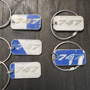 Contintenal Airlines B747-200 N17025 key fob