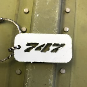 B747 Aircraft Skin Key Fob Air China B-2469