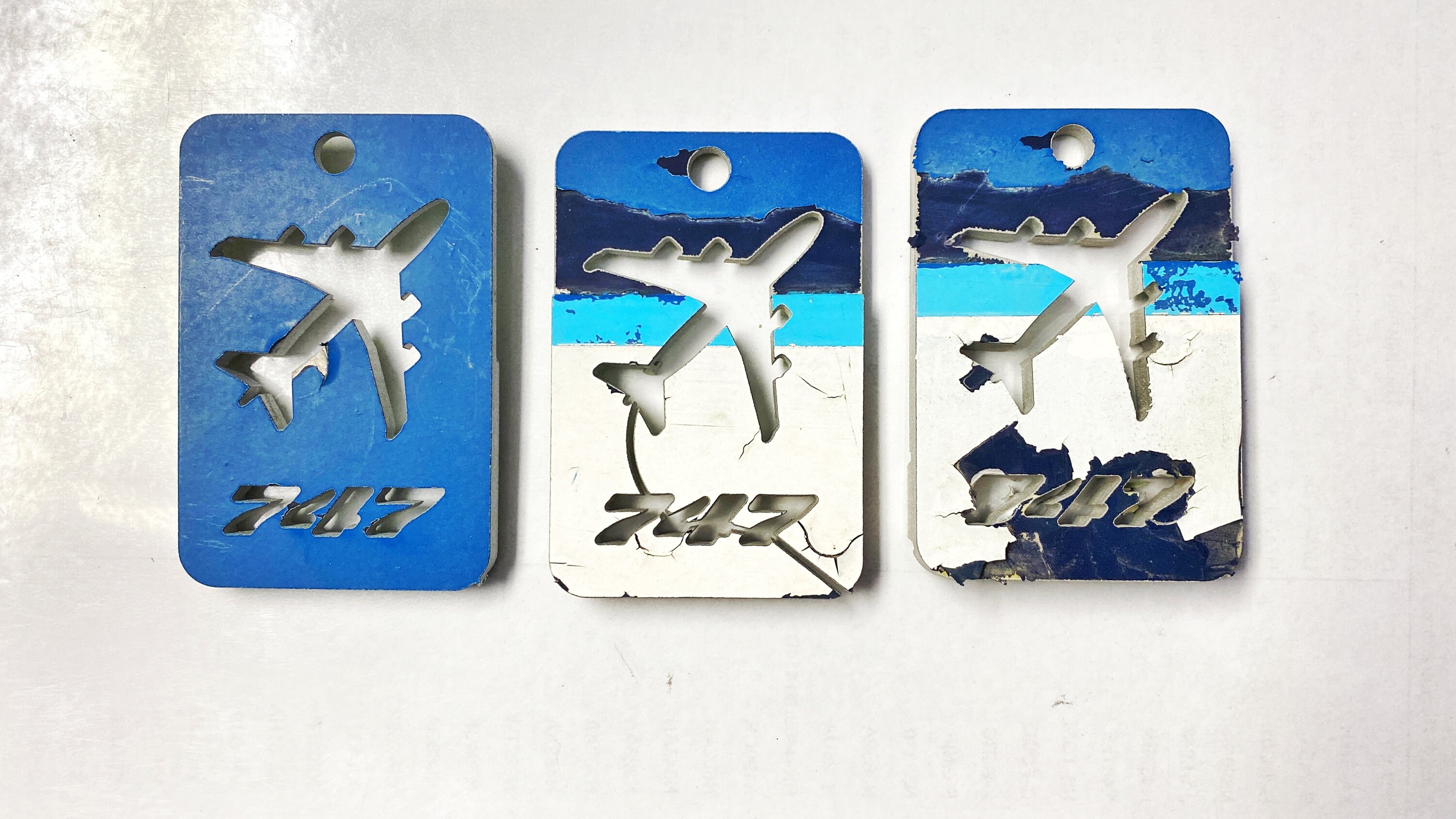 Olympic Airways B747-200 Luggage Tag SX-OAD - Etsy
