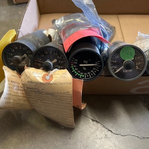 Retired Aviation Cockpit Gauge collectible