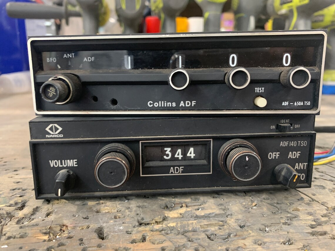 Adf Receiver Retired Aviation ADF Receiver - Etsy
