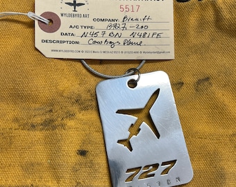 B727 N457BN former BN Airlines Dallas Cowboy Aircraft (FedEx)