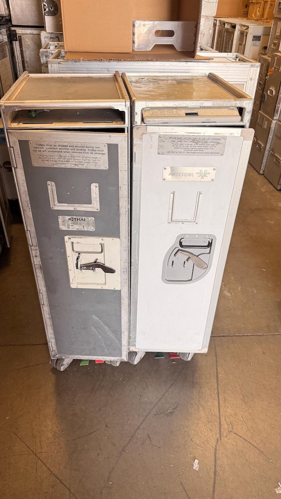 Branded Airlines  Half Sized Atlas Standard Drink Cart Thai or Air Serbia