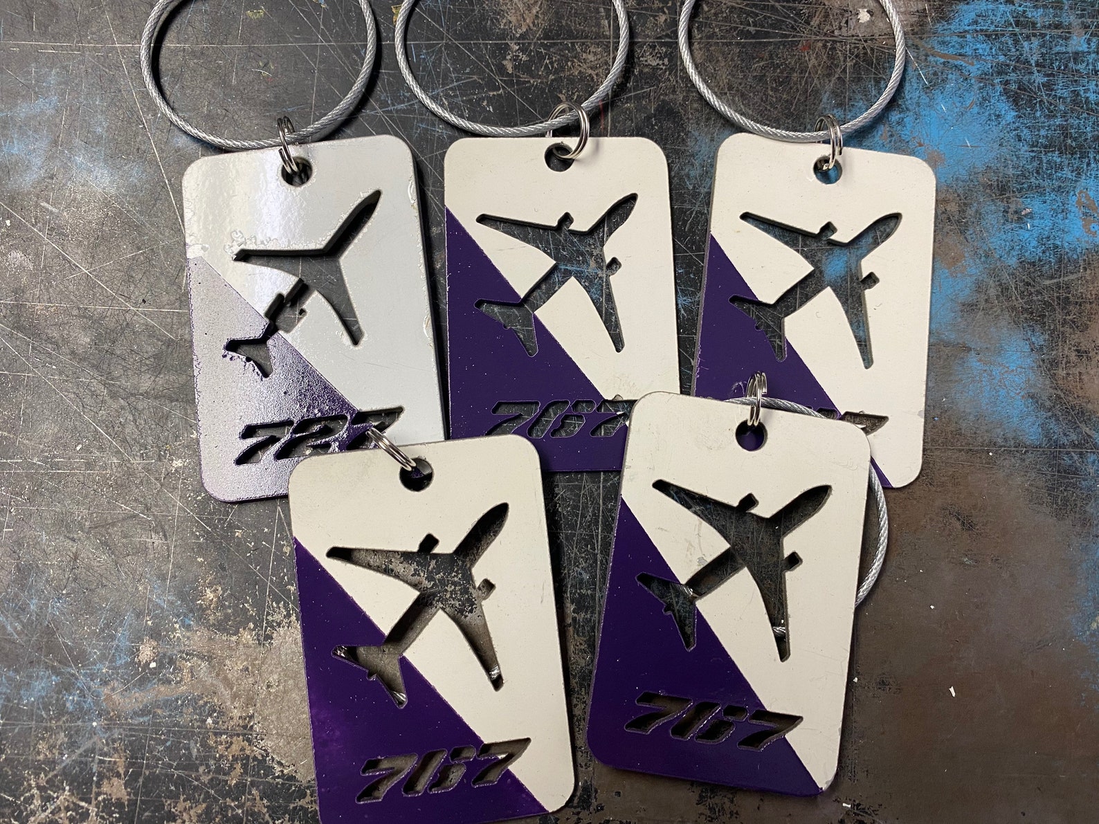 Boeing 727 757 767 Luggage Tag Fedex Etsy