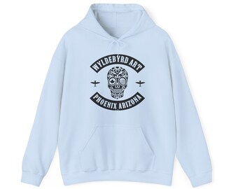 Wyldebyrd Sugar Skull Unisex Heavy Blend™ Hooded Sweatshirt