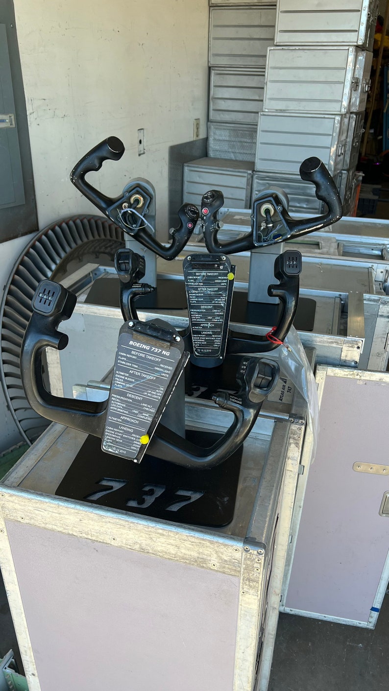B737700 Control Yoke Stands Etsy
