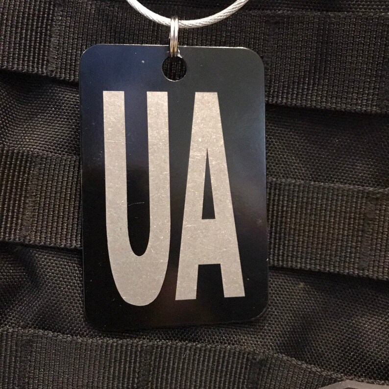 UA Luggage Tag united Airlines Etsy