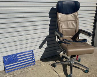 Retired Southwest Airlines B737 passenger seat office chair