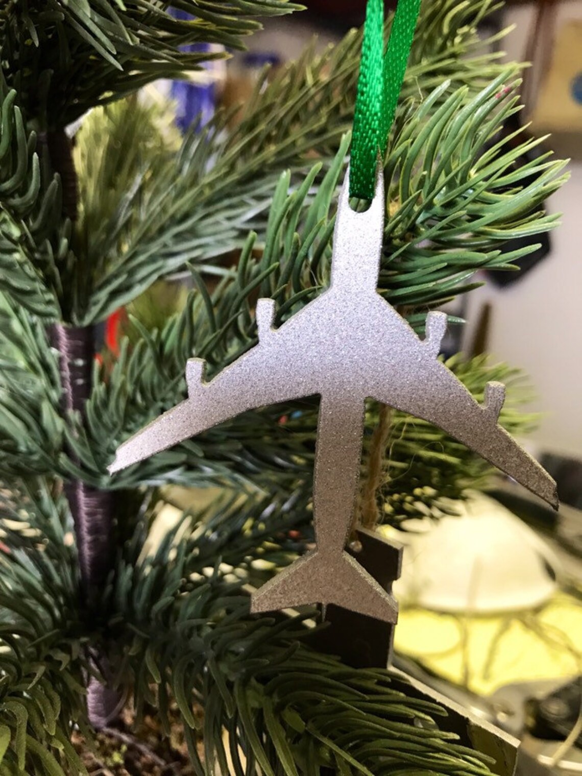 Boeing 747 & 737 Skin Christmas Ornaments Etsy