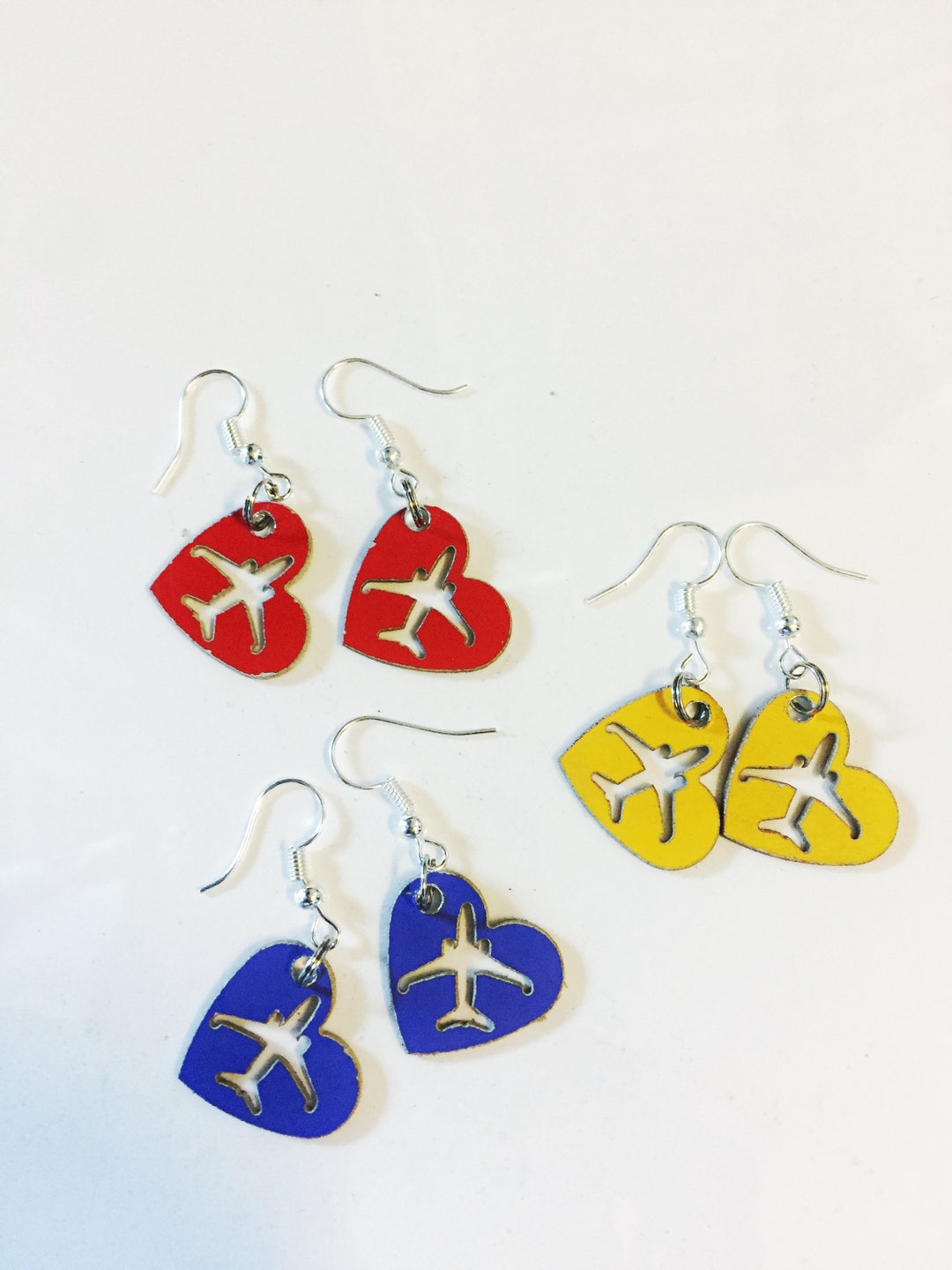 Former SWA Fuselage Earring Sets Silver - Etsy