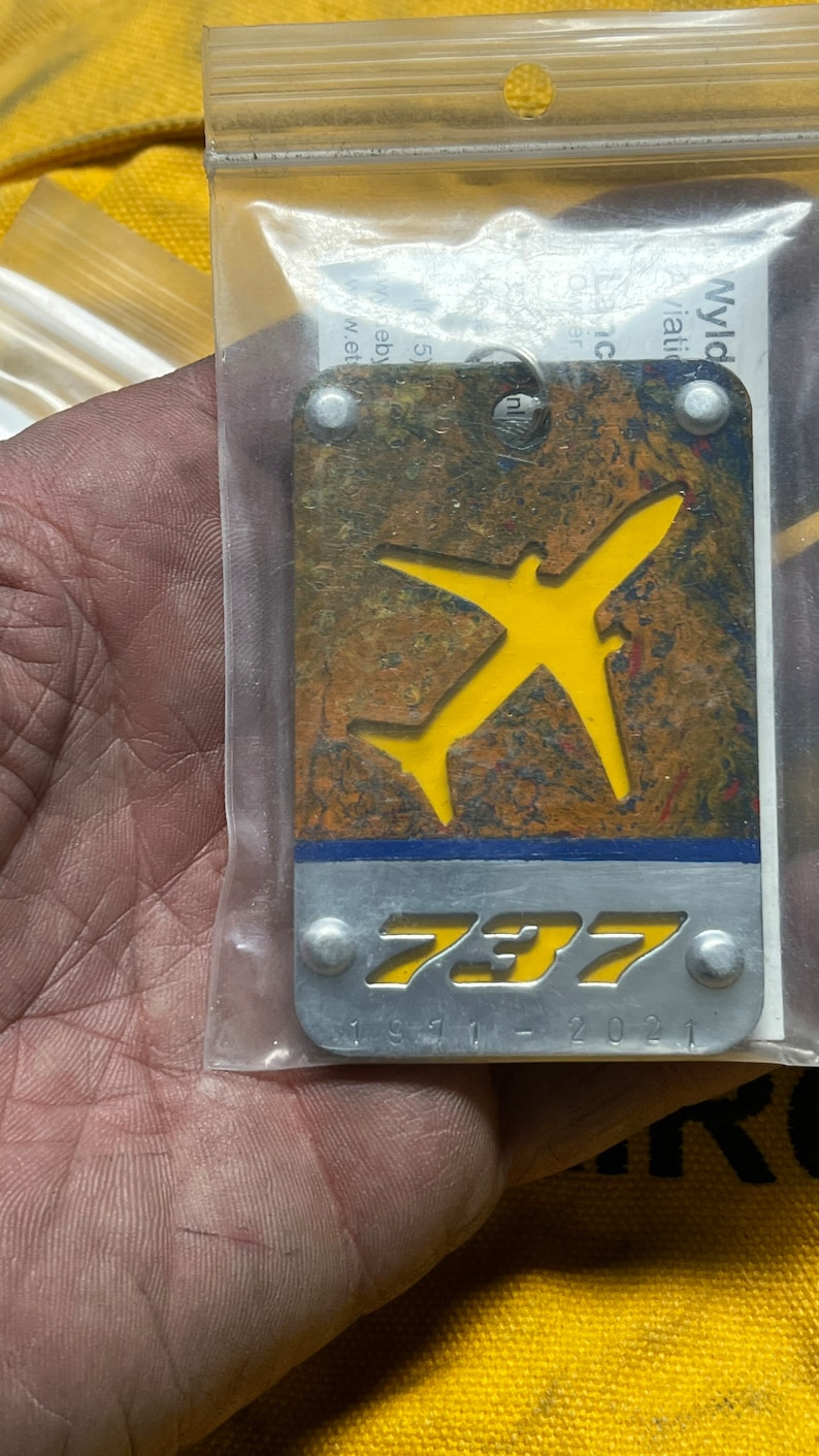 Southwest Airlines 737 Aircraft Skin Luggage Tags Etsy
